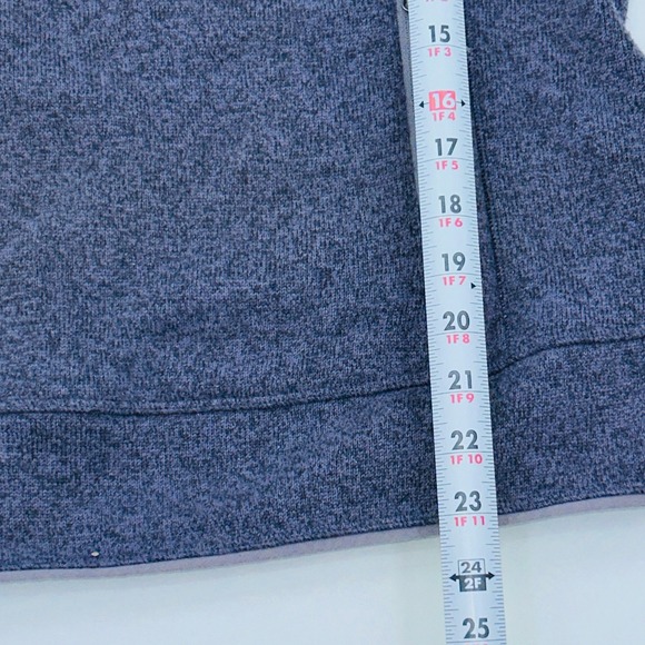 The North Face Fleece Hoodie M 1/4 Zip Pullover Gorpcore Athleisure Women - Picture 4 of 9